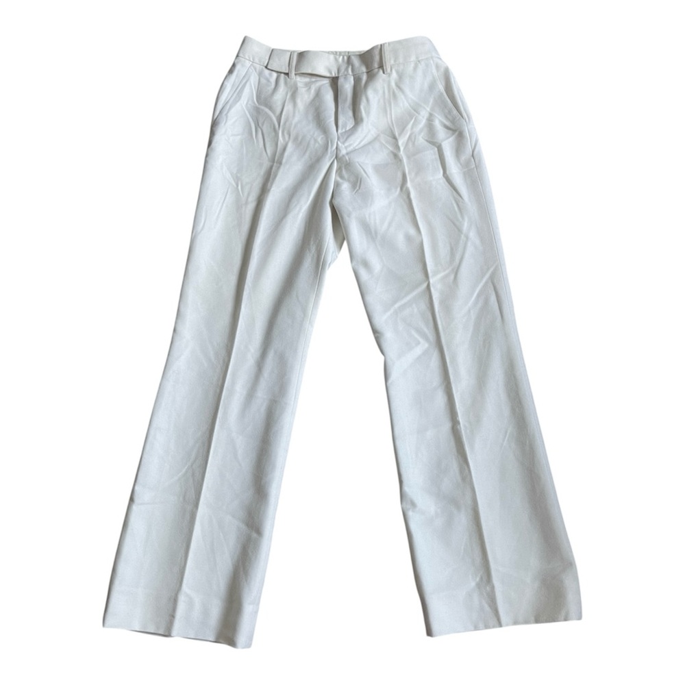 Strenesse Beige Virgin Wool Wide Leg Pants US 8